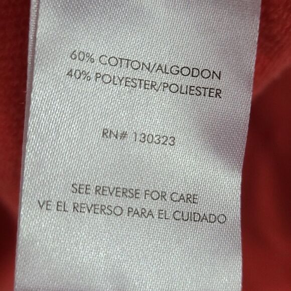 Calvin Klein Jeans 2pc Girls French Terry Sweatshirt & Jogger Pants Orange S 7/8 - Picture 9 of 15